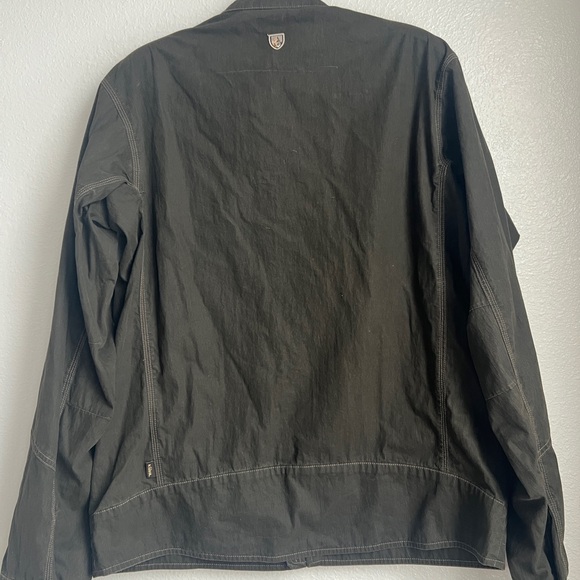 EUC Men's XL KUHL Jacket, Dark Brown/green - Picture 7 of 9